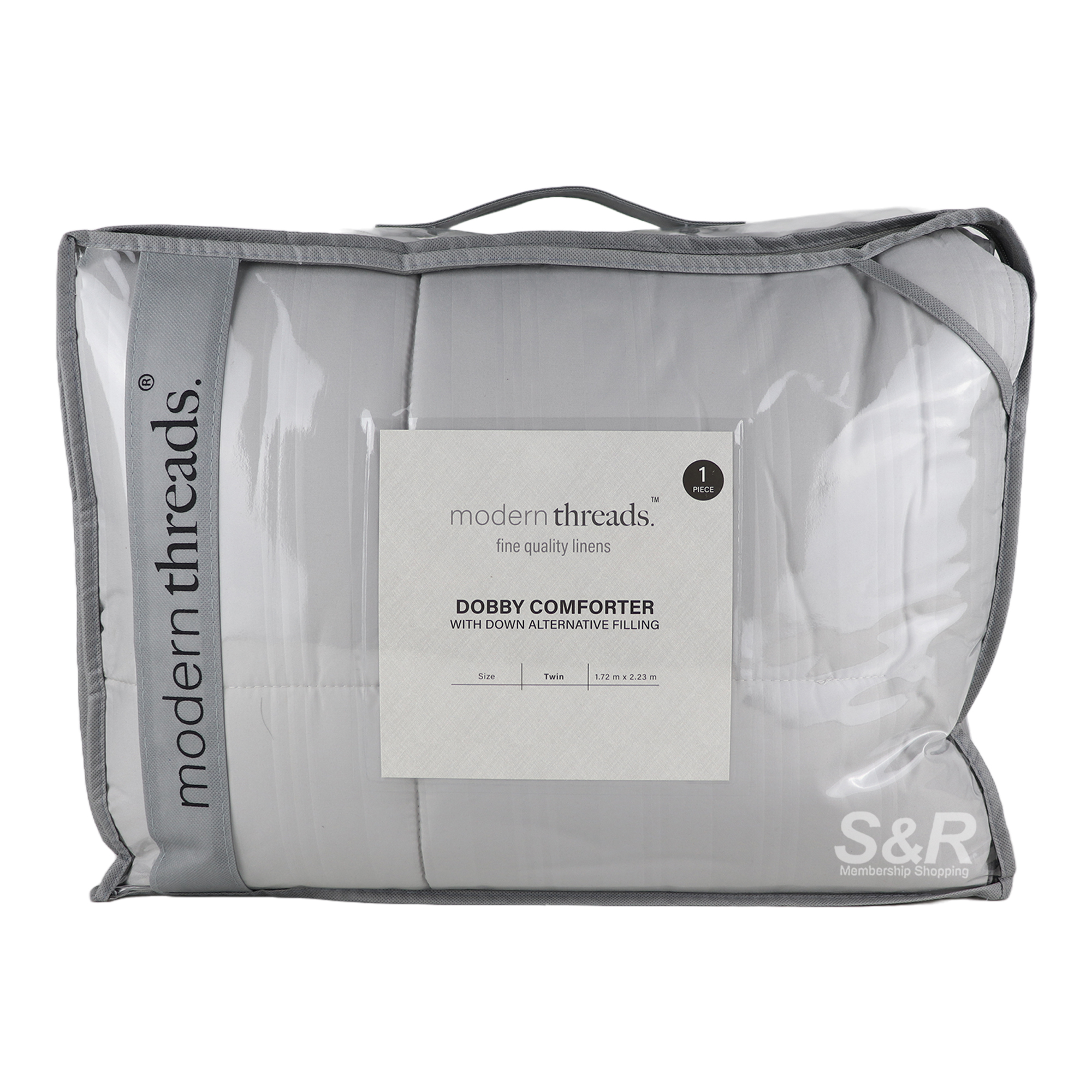 Modern Threads Grey Dobby Comforter Twin 1pc Modern Threads Grey Dobby Comforter Twin 1pc